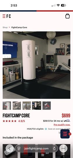 Boxing bag