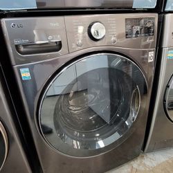 2021 Used Like New LG 2 In 1 Washer Dryer Combo Electric 110volt For Apartment Or Office 