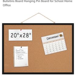Cork Board 28 X 20 Inches