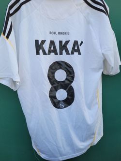 Used REAL MADRID 2009 2010 HOME FOOTBAL SHIRT SOCCER JERSEY large h13c &K6K