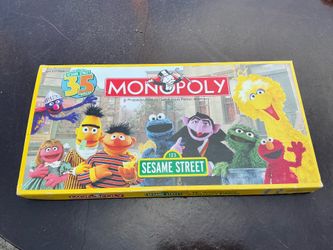 Sesame Street 35th Anniversary Collector's Edition Monopoly