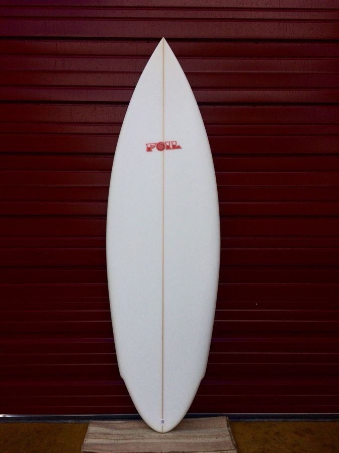 New 5’10” FOIL “The Bulldog” short board surfboard