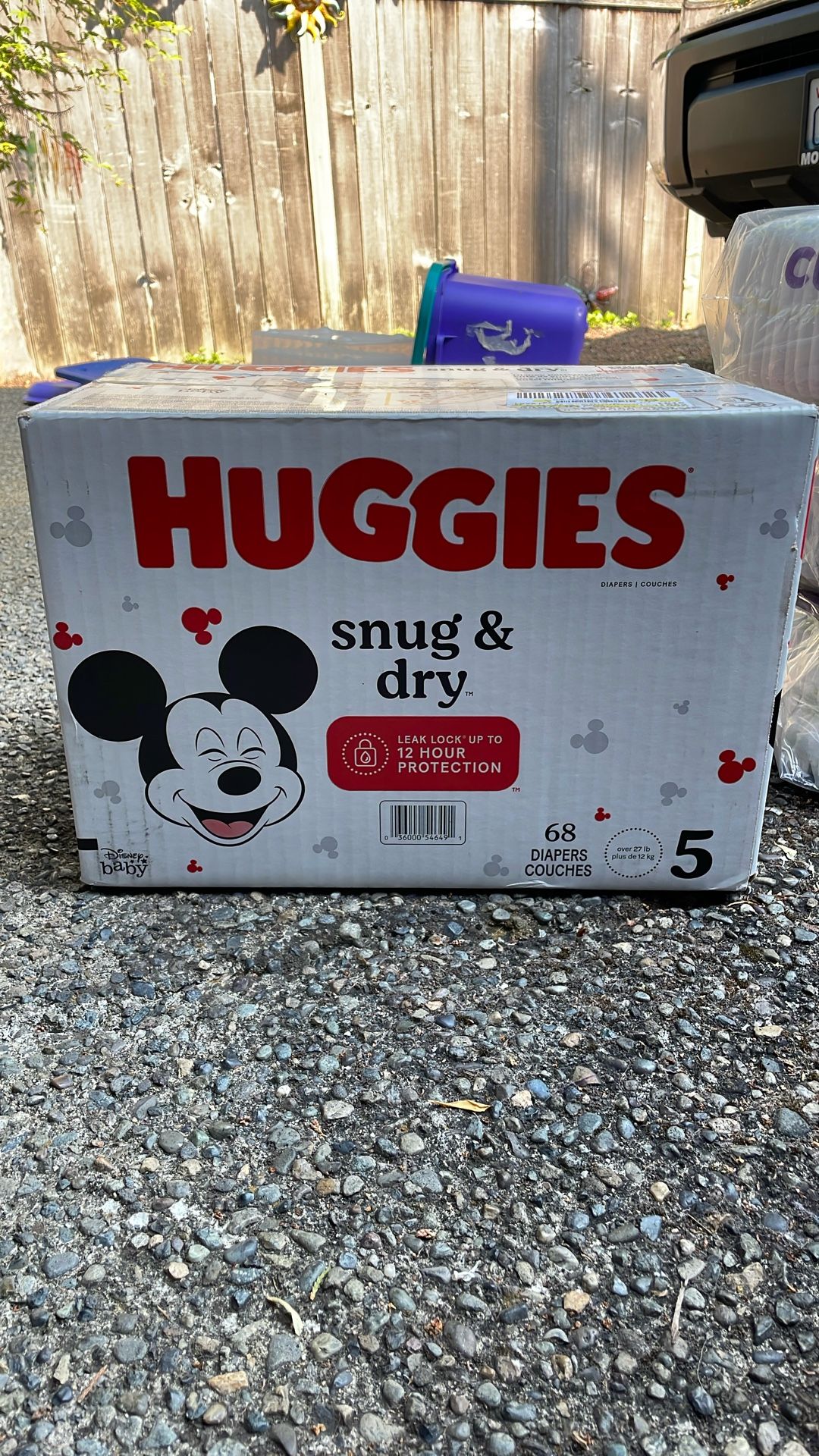 Huggies Snug & Dry Diapers (size5)