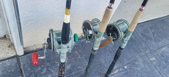 3 Deep Sea Penn Reels & Poles