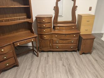 Wardrobe Dressers And Night Stand 
