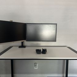 Gaming Monitors And Desk