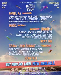 2 Baja Beach Fest VIP Tickets