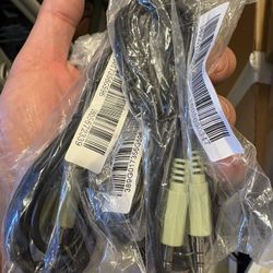 New 3.5mm audio cables