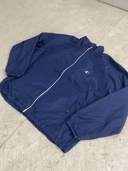 Starter Navy Blue Nylon Track Jacket