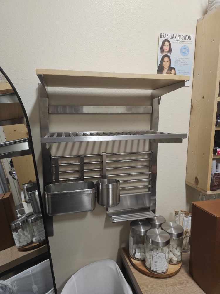 Ikea Kungsfors Magnetic Kitchen Stoage System
