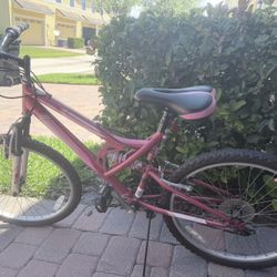 Girls Mountain Bike – 24” Wheels – Great Condition 🚲💖