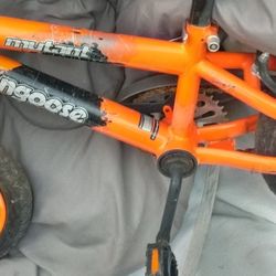 Orange And Black Mongoose Child Bike 