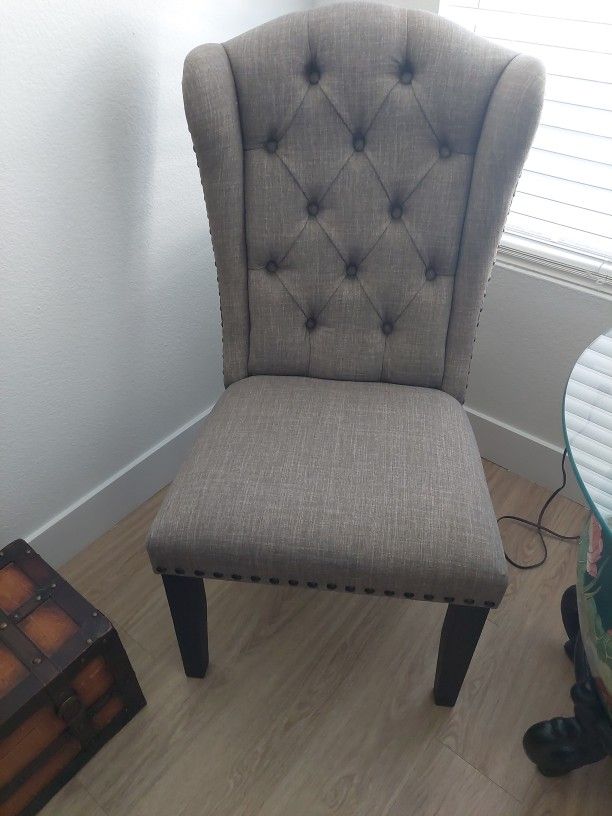 2 NEW UPHOLSYETED CHAIRS