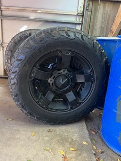 Off road tires and wheels