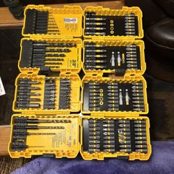 Dewalt Tough case But Boxes New 120 Pices