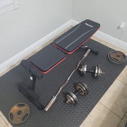 Bench With Weights