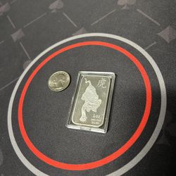 Silver Bat Collectible 