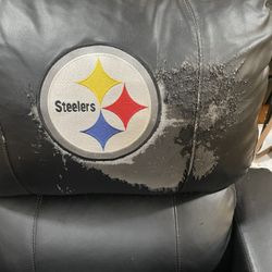 Used Steelers Recliner 