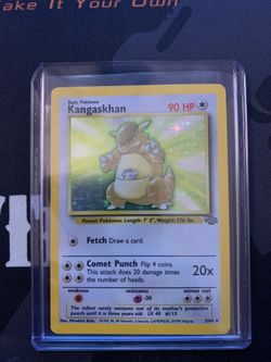 Pokemon Kangaskhan holographic