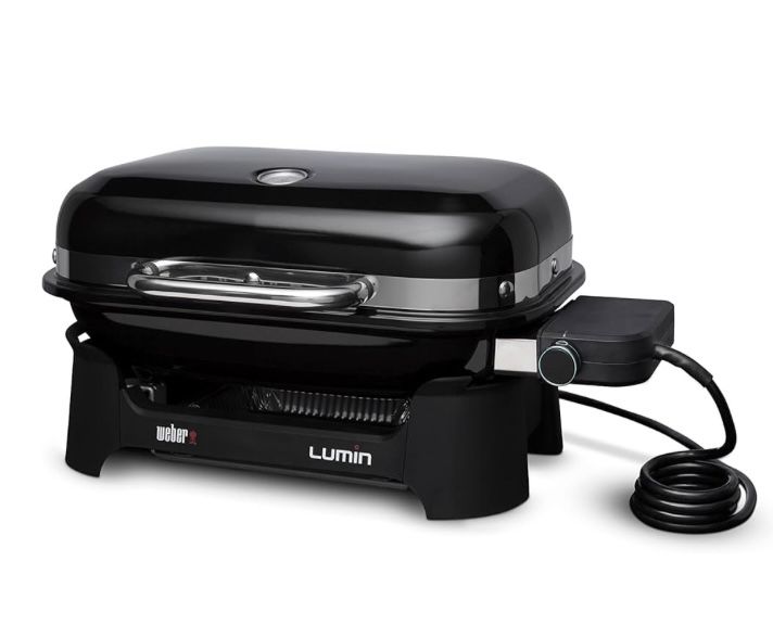 NEW* Portable Outdoor Electric Grill Weber Lumin