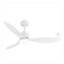 Breezary
Sawyer 52 in. Integrated LED Indoor White Ceiling Fans with Light and Remote Control