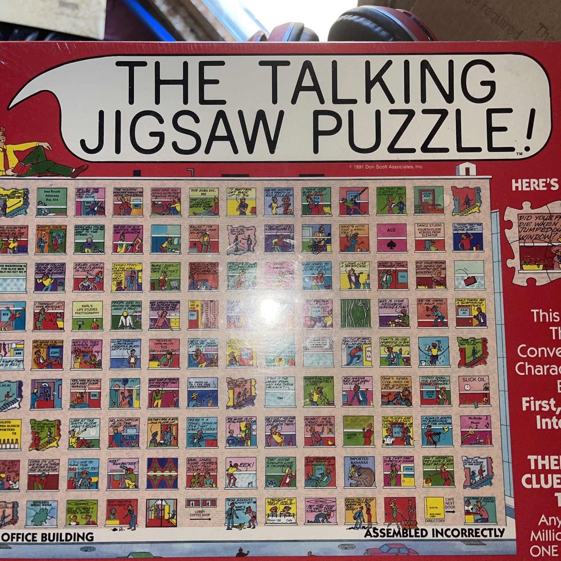 The Talking Jig Saw Puzzle, The Office