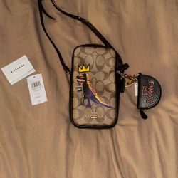 Coach x Jean- Michel Basquiat Signature Canvas Crossbody