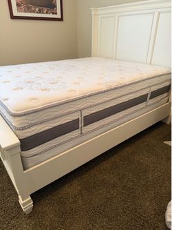 Queen bed  and mattress