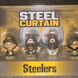 Mattel NFL Pittsburgh Steelers Little People Collector Set