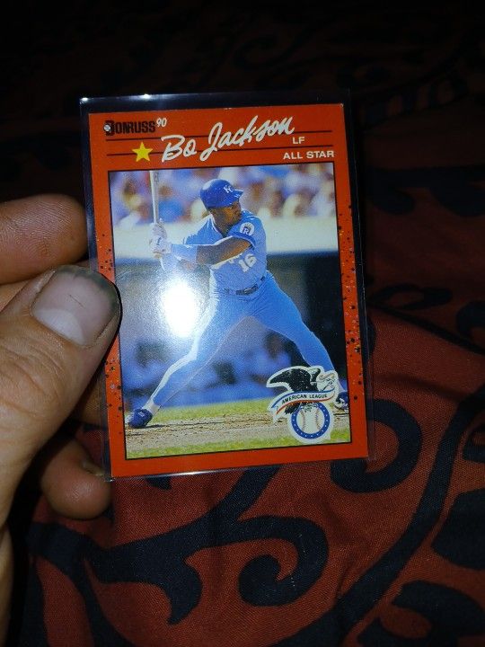 1990 Doruss Bo Jackson All Star Baseball Card