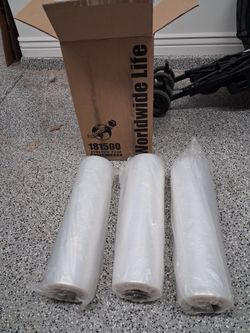 Packing Supplies !!! Stretch Wrap -3 rolls- 18" X 1500 ft