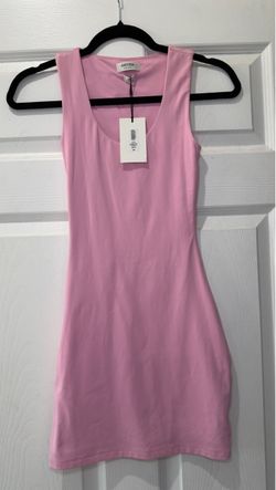 Aritzia Contour Dress Pink