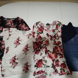 Maternity Clothes Lot Size Small