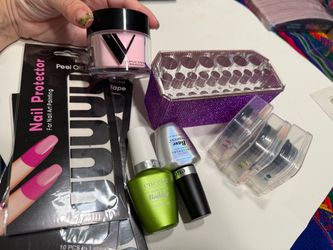 Nail Art Supply Lot – Acrylic, Gel, Tools(Kendall,Fl)