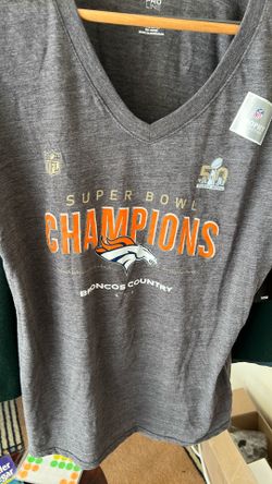 Denver Broncos V-Neck T-Shirt
