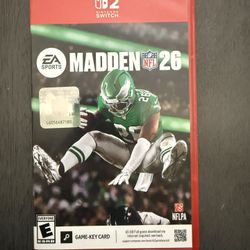 Madden 26 Nintendo Switch 