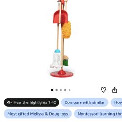 Melissa And Doug Mop And Broom Set 