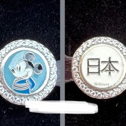 Disney Parks Pandora EPCOT Japan World Showcase Mickey Mouse Button Charm Park Exclusive 