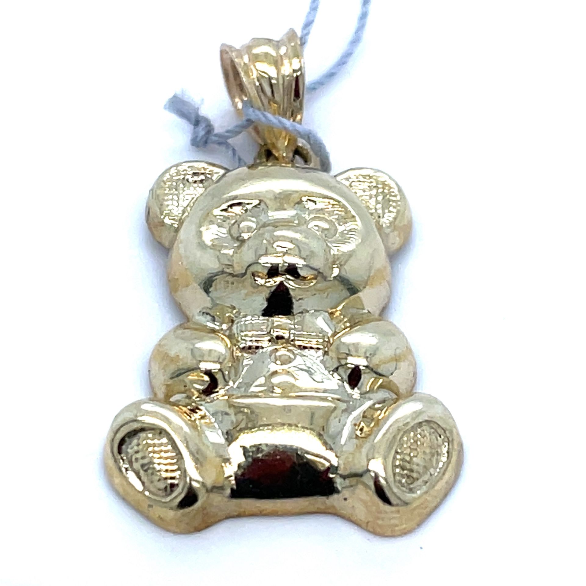 10Kt Yellow Gold Polished Teddy Bear Pendant 2.30g 200237/26