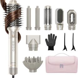 8-in-1 Hot Air Styler & Hair Dryer Brush