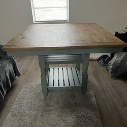 Real Wooden Kitchen Table(HEAVY)$250