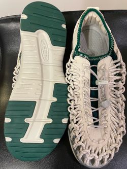 KEEN Uneek Sandal Shoes White Green