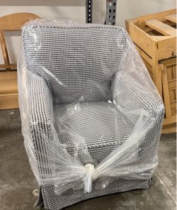 Houndstooth Upholstered Accent Chair