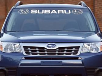 Subaru windshield sticker - logo - decal