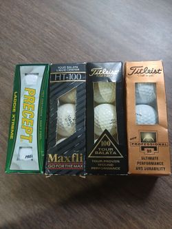 Golf balls