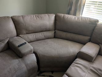 Cindy Crawford - Power Sofa, Recliner, with Wedge