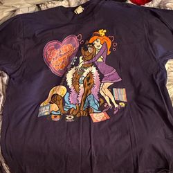Vintage Cartoon Network Scooby-Doo Daphne Graphic Tee Black 3XL Vintage 2000s