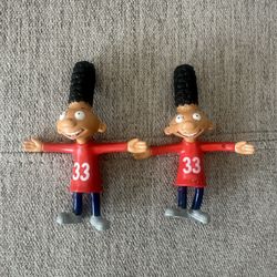 Nickelodeon 2003 Viacom Hey Arnold Gerald 4" Figure Toys