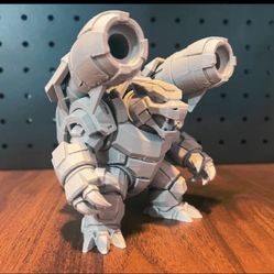 Mecha  Blastoise Statue