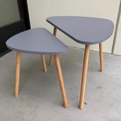 Brand New 2pcs Coffee Tables End Tables Side Tables 